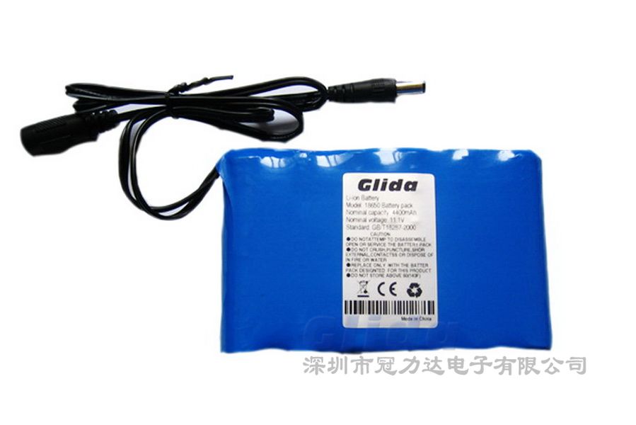 三串两并锂电池组 18650 4400mAh